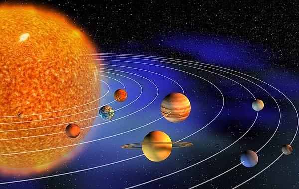8. Güneş Sistemi içindeki en büyük gezegen hangisidir?