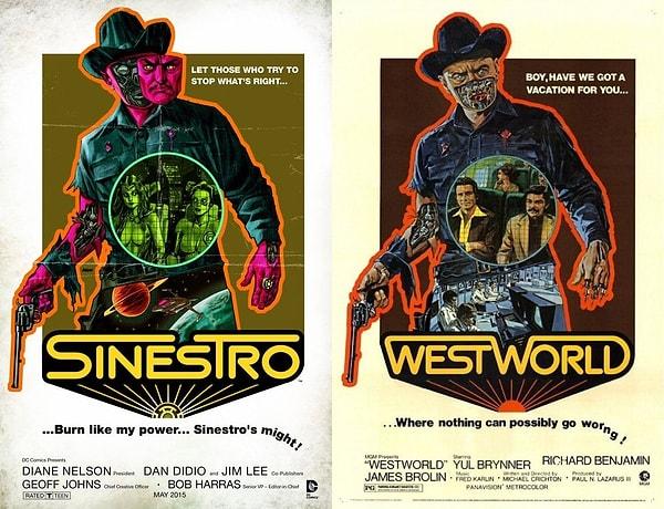 11. Batı Dünyası (1973), Kapak Tasarımı: Dave Johnson