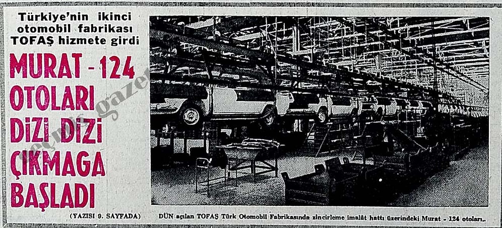 Tarihin Tozlu Sayfalarından TOFAŞ Reklamları 2