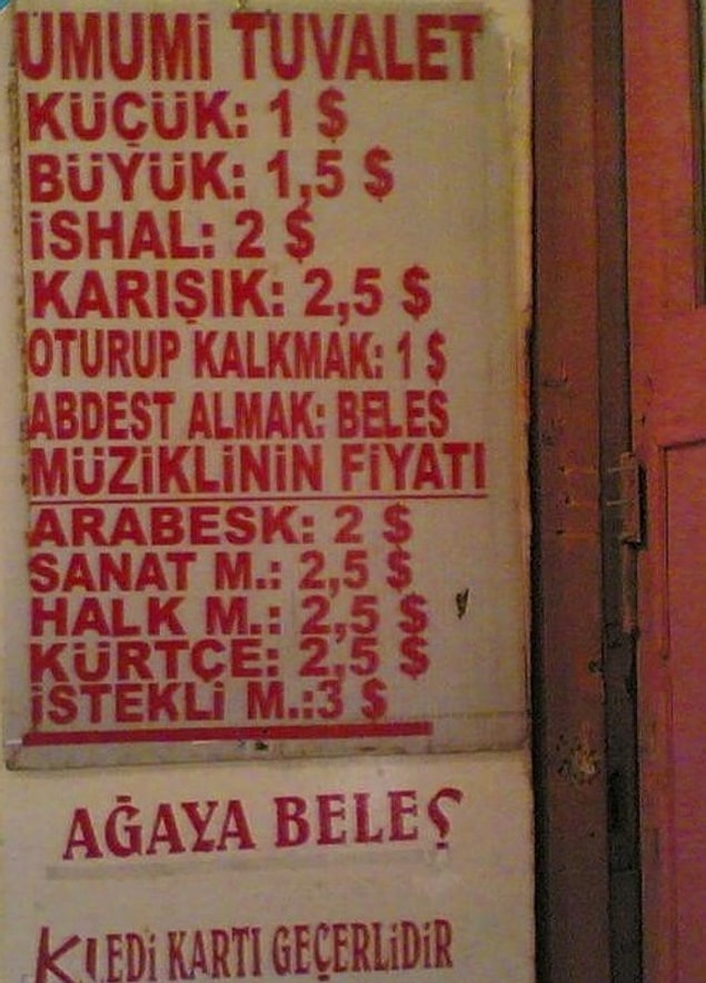 4. Herkesin "ederi" parası kadar