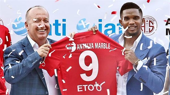 Dünya Yıldızı Eto'o Antalyaspor'da, İşte Eto'o Transferinin Öyküsü