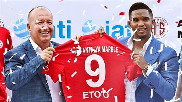 Eto'o, Antalyaspor ile 3 Yıllık Sözleşme İmzaladı