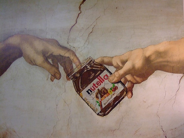 4. "Ooo nutella mı o? Alırım bi dal"
