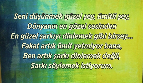 3. "Şey" kelimesinin itibarını geri veren şair?