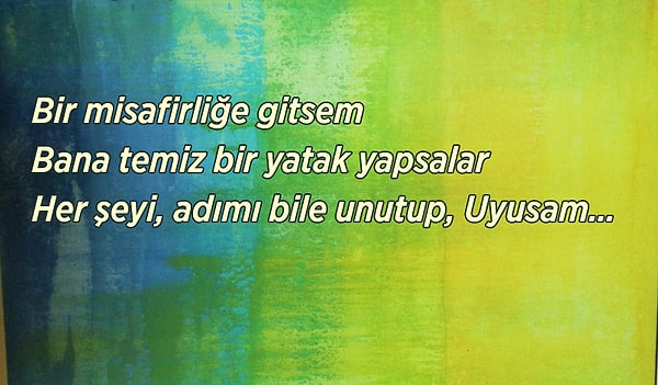 6. İnsanın her şeyi bırakıp çekip gidesi geliyor...