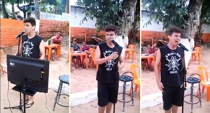 Şarkı Söylerken Kendisine Hayran Bırakan İnanılmaz Yetenekli Çocuk
