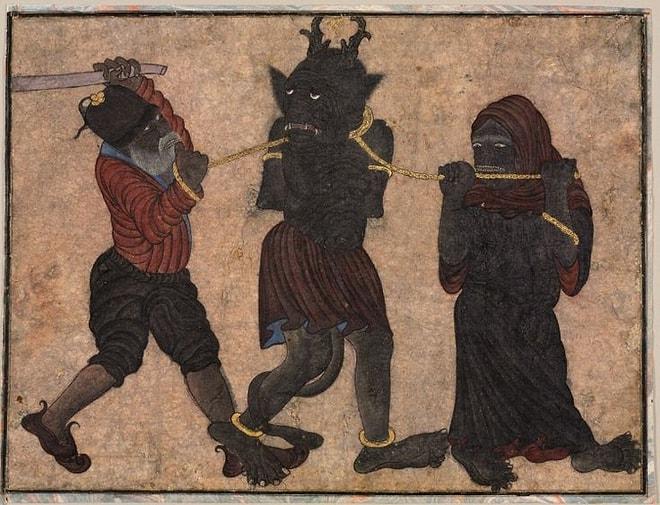 Dünyanın En Esrarengiz Ressamı 'İnsanlar ve Cinlerin Ustası' Mehmed Siyah Kalem'in 23 Çizimi