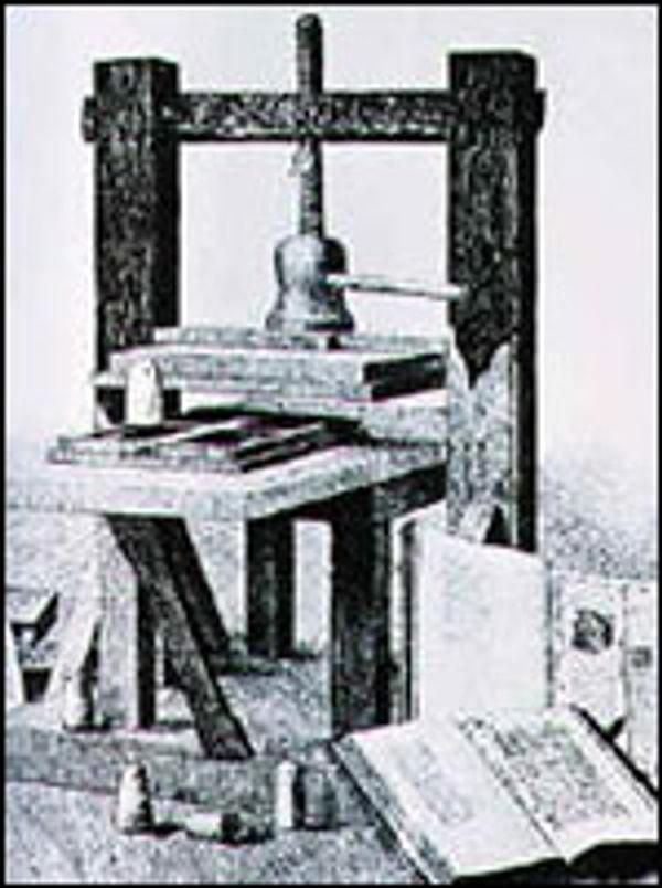 24. 1455: Modern matbaacılığın doğuşu ve taşınabilir ilk kitabın basımı