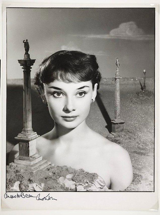 4. Audrey Hepburn - Angus McBean (1950)
