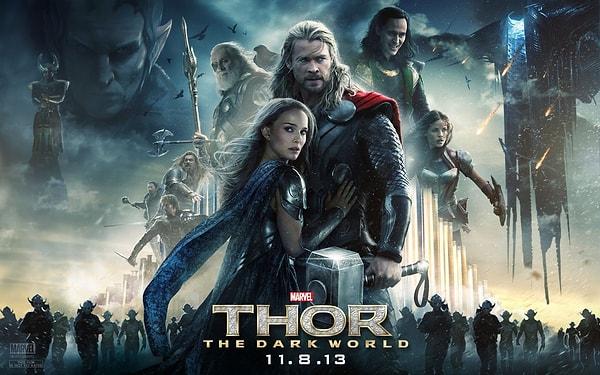 5. Thor: Karanlık Dünya (2013) | İskandinav Mitolojisi | IMDb: 7,1