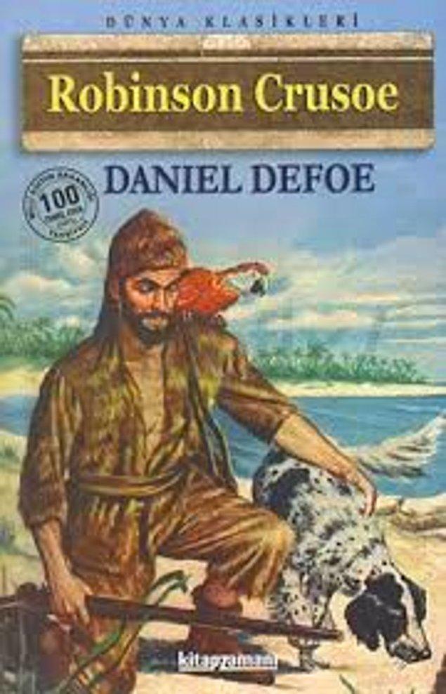 16. Daniel Defoe-  Robinson Crusoe
