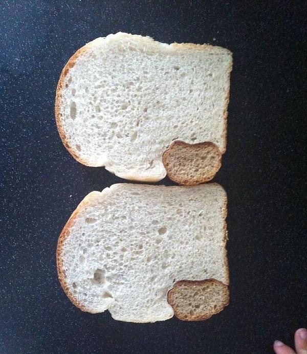 20. Birazı yanlış hamurla yapılmış bir ekmek