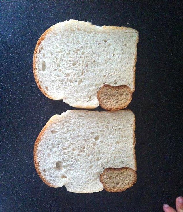 20. Birazı yanlış hamurla yapılmış bir ekmek
