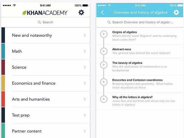 10. Khan Academy