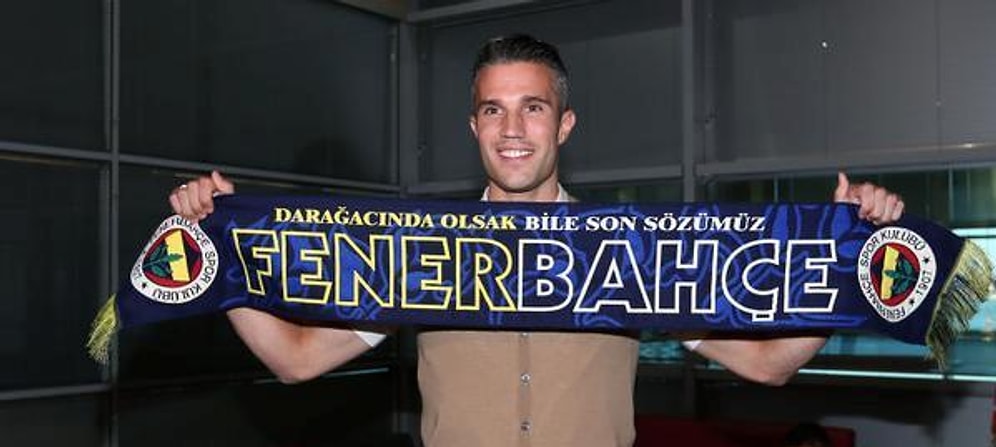 Robin Van Persie: 'İstanbul'da Olmaktan Dolayı Çok Mutluyum'