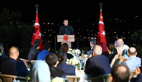 Cumhurbaşkanı Erdoğan'ın Ünlülerle İftarına Sosyal Medyadan Tepkiler