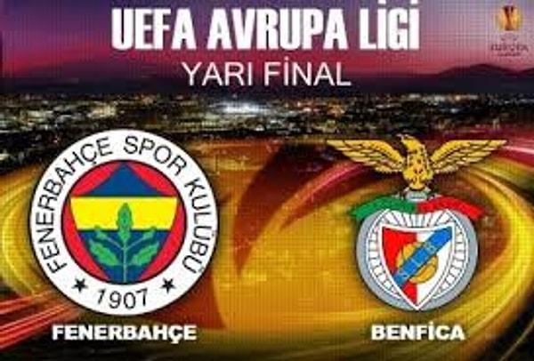 7. 3 Mayıs 2013. Fenerbahçe 1 - 0 Benfica.