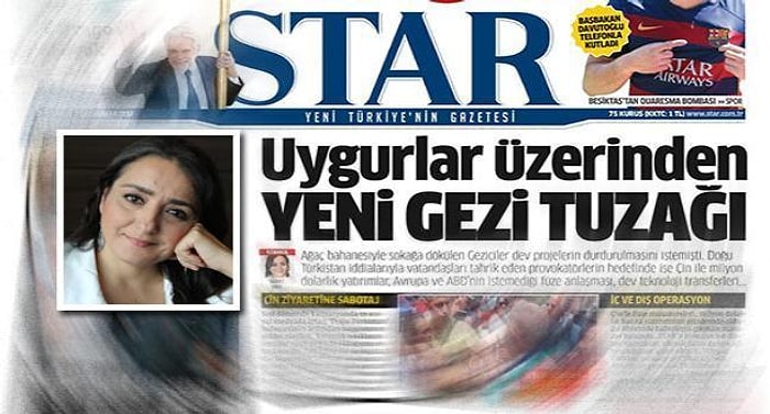 Star’ın ‘Gezi Tuzağı’ Manşeti Hakkında Haberi Yazan Saadet Oruç’tan Açıklama: 'Sabah Gördüm'