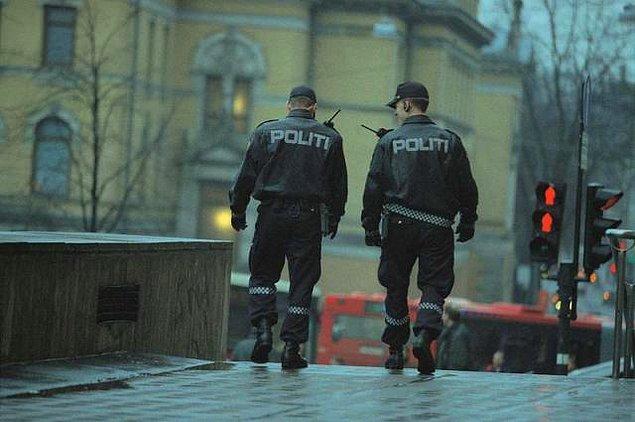 3. İkinci Dünya Savaşı’ndan bu yana Norveç’te öldürülen polis sayısı sadece 10 (on)’dur.