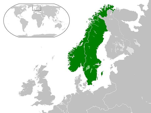15. 1814 ile 1905 yılları arasında İsveç ve Norveç tek bir krallıktı.