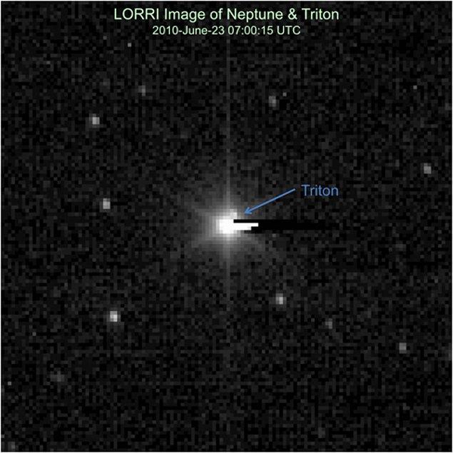 Neptün'ün uydusu olan Triton