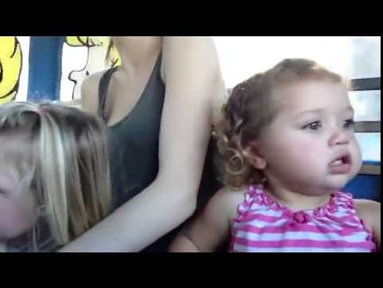 İlk Defa Roller Coaster'a Binen Sevimli Çocuk