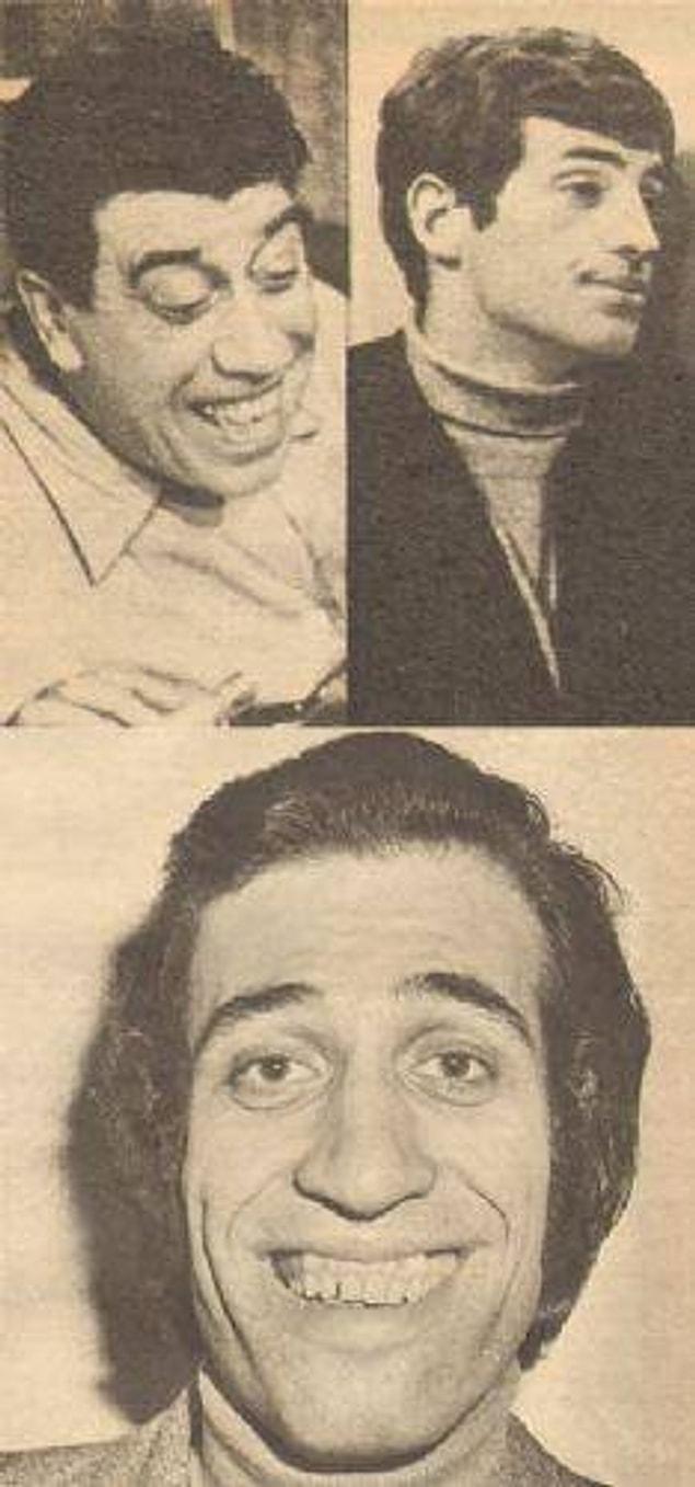 2. 1974 Zeki Muren`in "Biraz Fernandel, biraz Belmondo" diye tanımladığı Kemal Sunal…