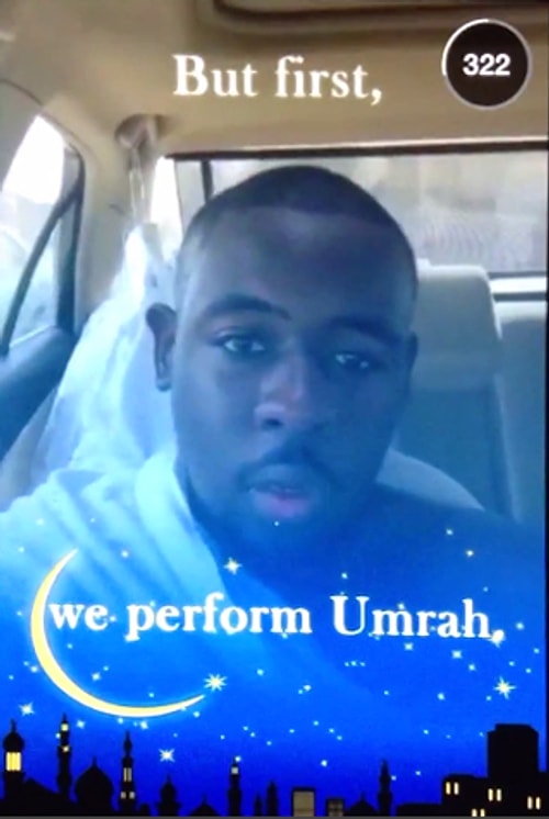 Snap çekenlerin deneyimlerini paylaşmasının yanı sıra bir nevi Umre ziyaretinin ve Kabe'nin anlatıldığı bir live history oldu.