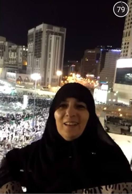 Snap'çiler çektikleri snap'lere kendilerini de kattı.