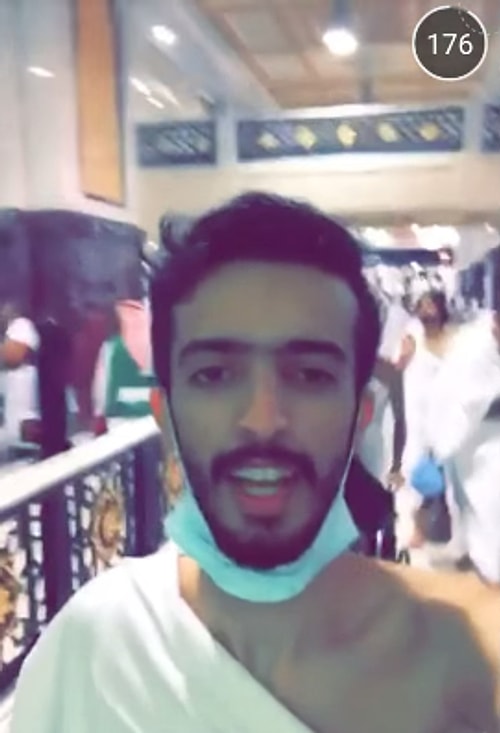 Snap'çiler çektikleri snap'lere kendilerini de kattı.