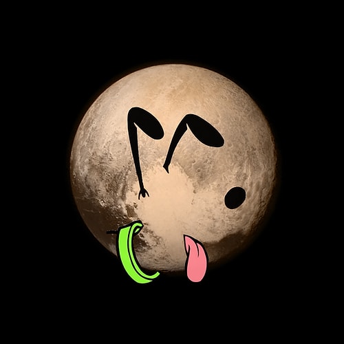 Pluto'ya baya baya her haline benziyor.