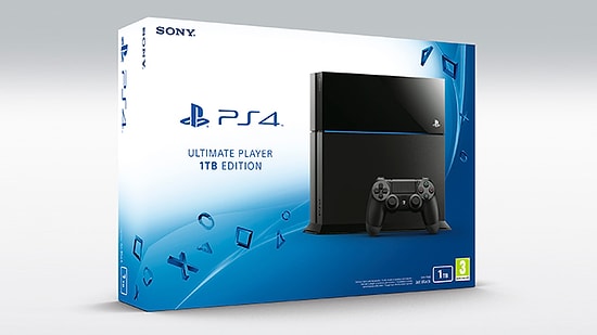 1 TB'lık Playstation 4 Resmen Satışa Sunuldu