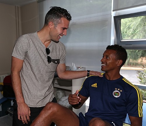 Fenerbahçe'de Van Persie, İlk İdmanına Çıktı