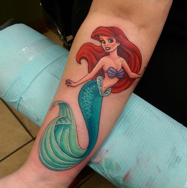 8. Ariel'in her zamanki hali.