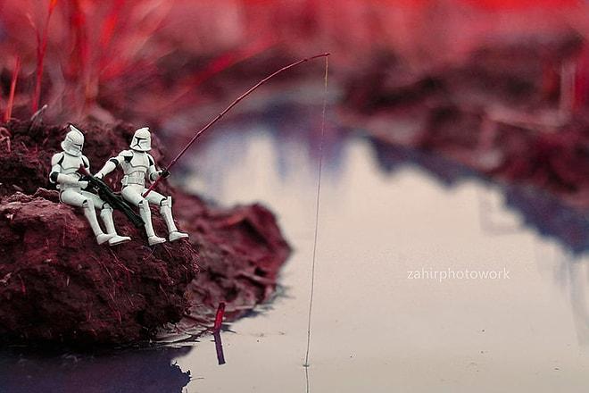 Film Gelene Kadar Bunlarla Yetinmeye Devam: Fotoğraflarda Can Bulmuş 21 Star Wars Minyatürü