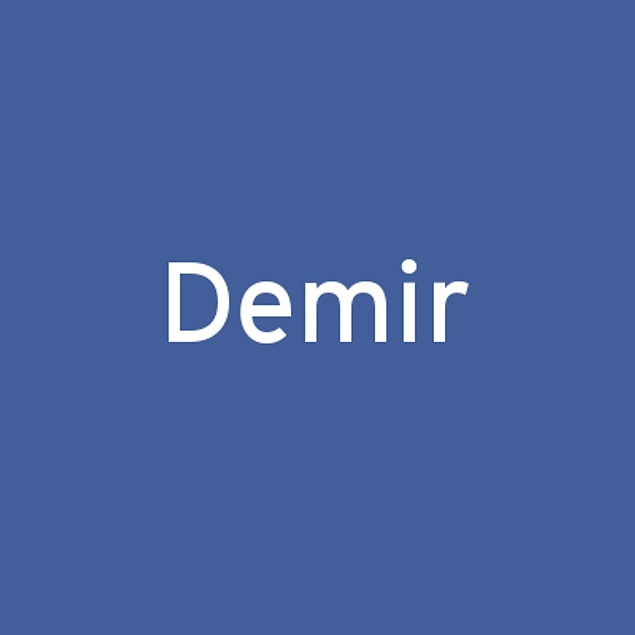 Demir!