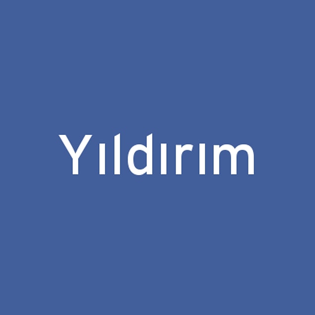 Yıldırım!