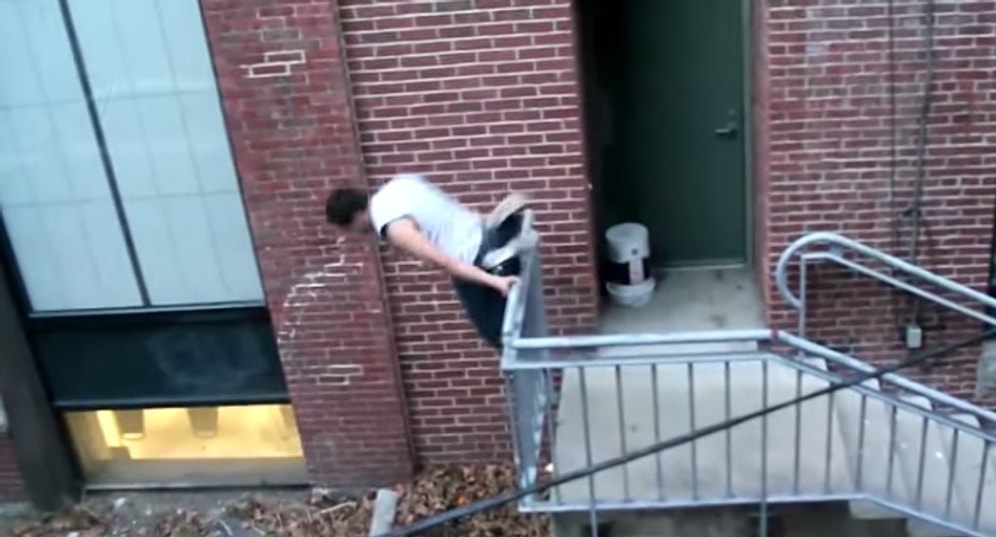 Parkur Mağdurlarının Akılalmaz Kazaları