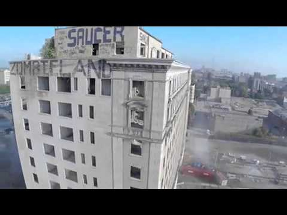 Yarım Asırlık Otelin Patlayıcılarla Yıkılışı