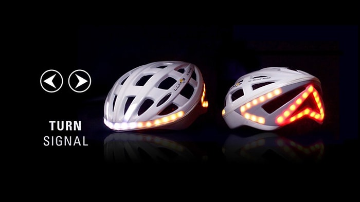 LED Işıklarla Sinyal Vermeyi Sağlayan Akıllı Bisiklet Kaskı