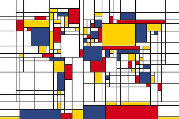 3. Piet Mondrian