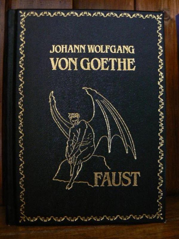 3. "Faust", Johann Wolfgang von Goethe.