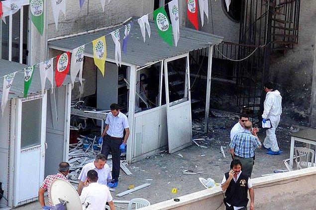 18 Mayıs 2015: Adana ve Mersin'de HDP'ye bomba