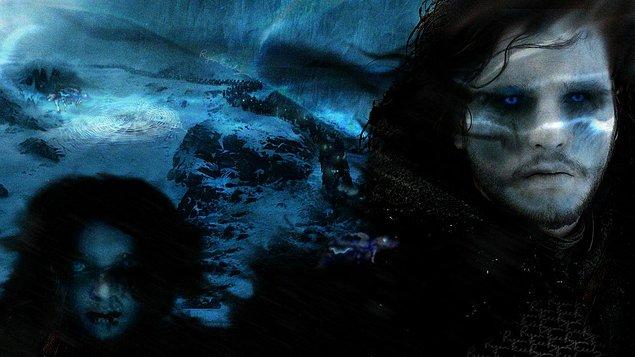 Jon Snow'un Buzu, Daenerys'in Ateşi Temsil Etmesi