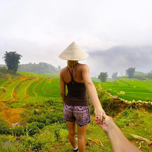 Sapa Pirinç Tarlaları, Vietnam