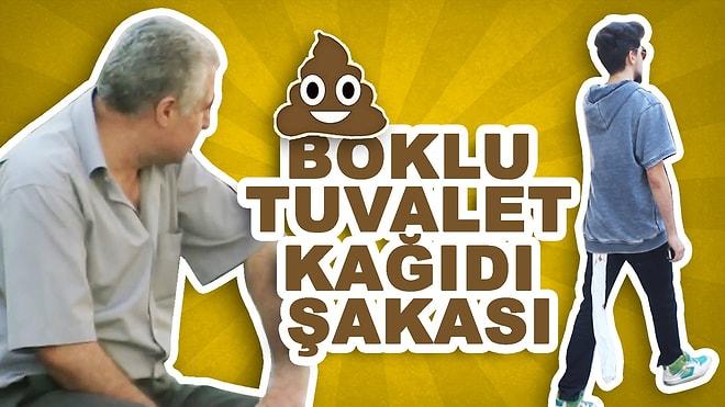 Türkiye'de Boklu Tuvalet Kağıdı İle Gezme Şakası