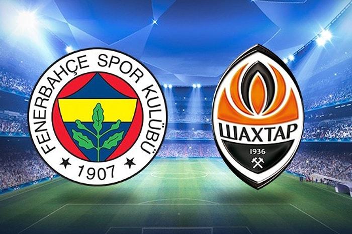 Fenerbahçe, Shakhtar Maçı Kadrosunu UEFA'ya Bildirdi
