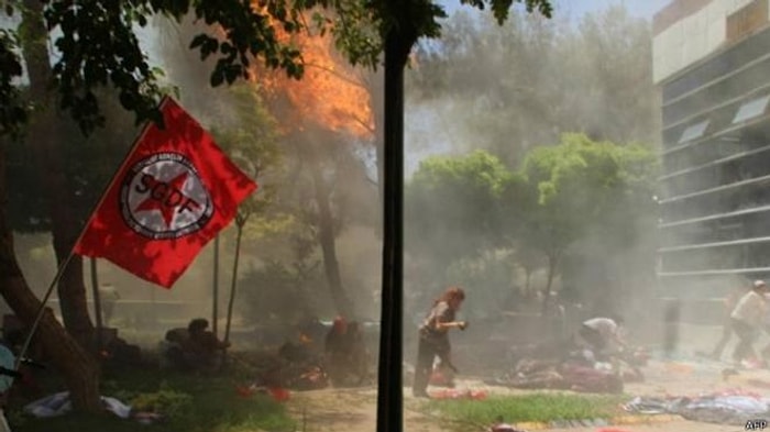 Suruç Saldırısından Bir Saat Önce Çekilmiş Görüntüler Ortaya Çıktı