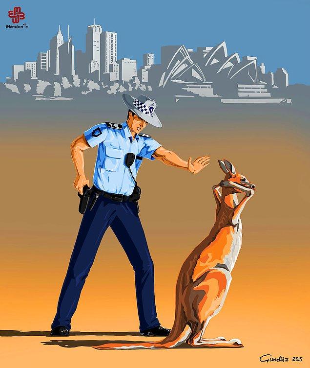 3. Avusturalya'da Polis