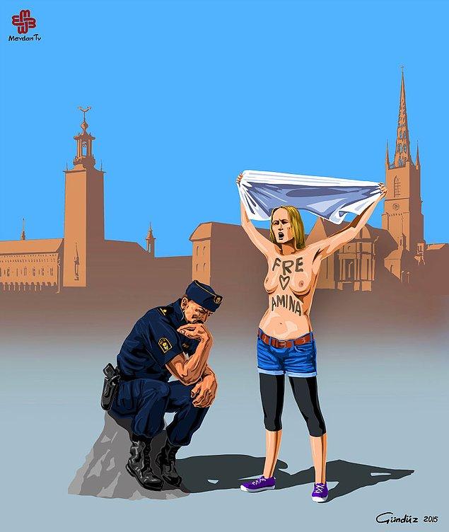 9. İsveç'te Polis